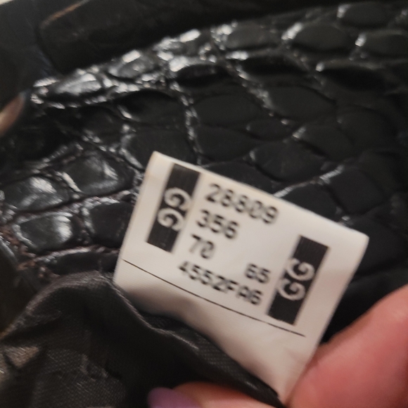 FURLA BRERA CROC SHOULDER BAG - Picture 13 of 13